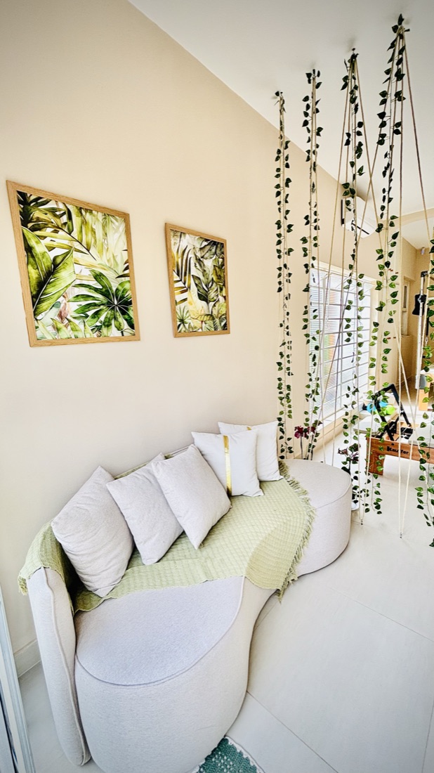 Espaço acolhedor da Fiore Pilates em Bauru