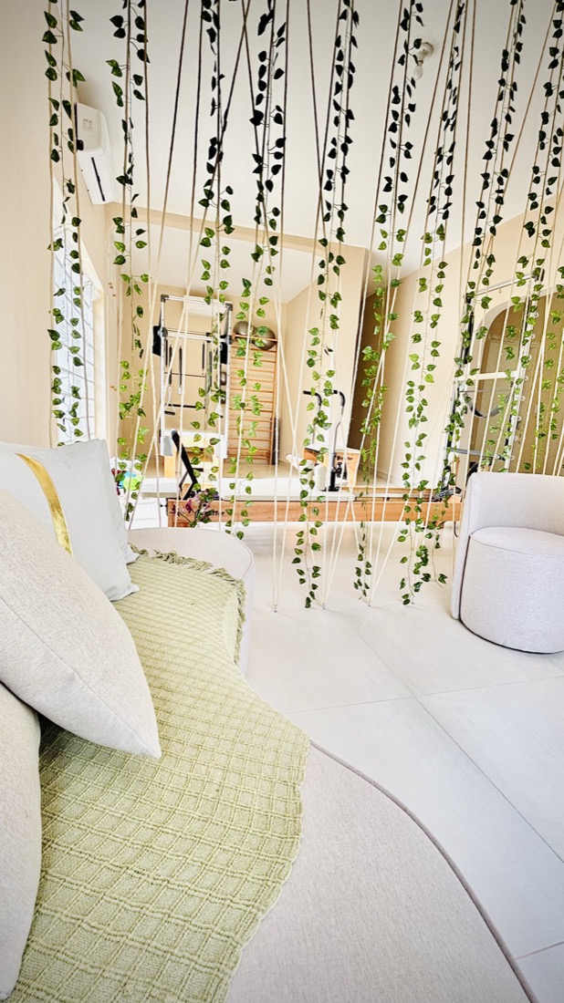 Espaço acolhedor do Fiore Pilates em Bauru